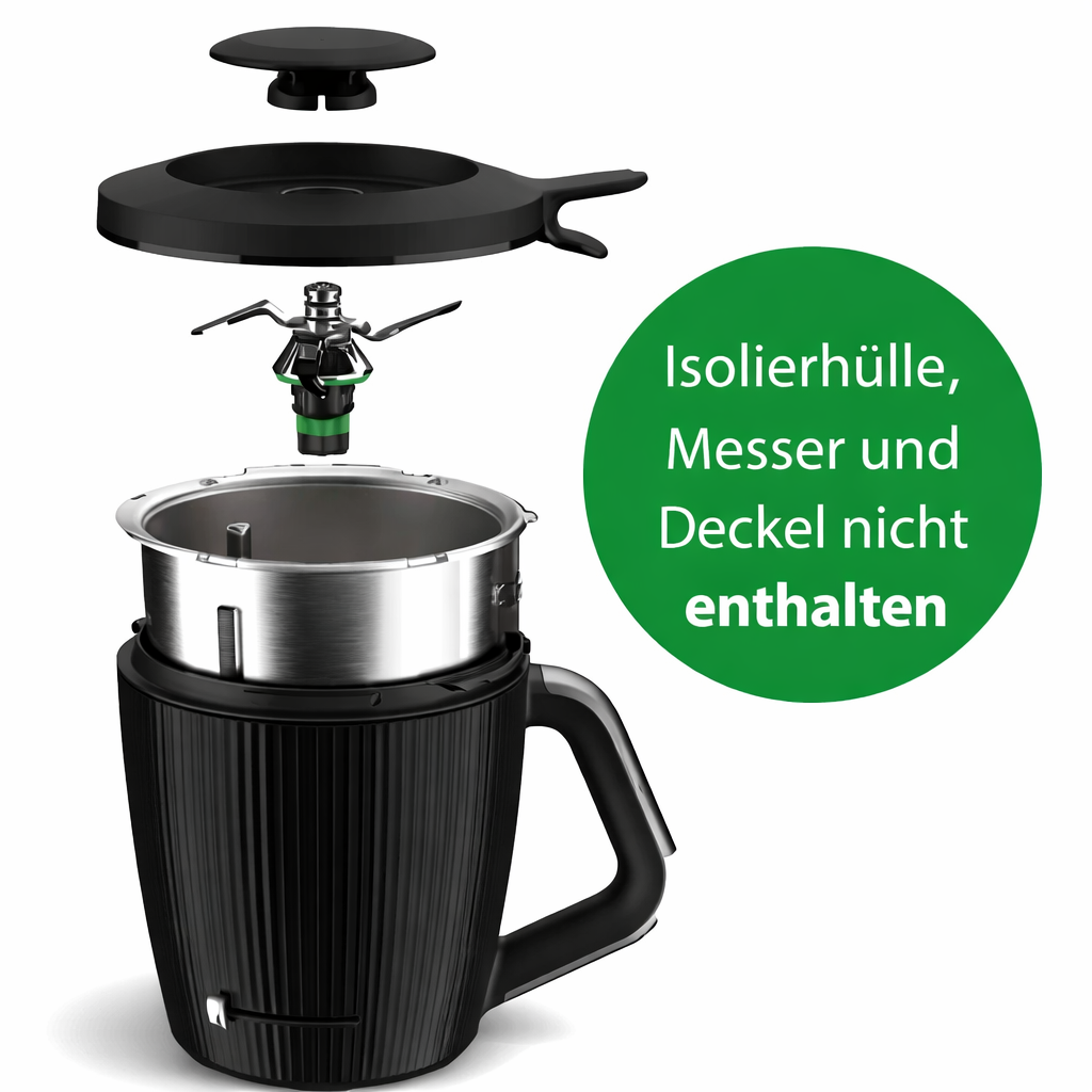 Vorwerk Thermomix TM7 Mixtopf Edelstahl 2