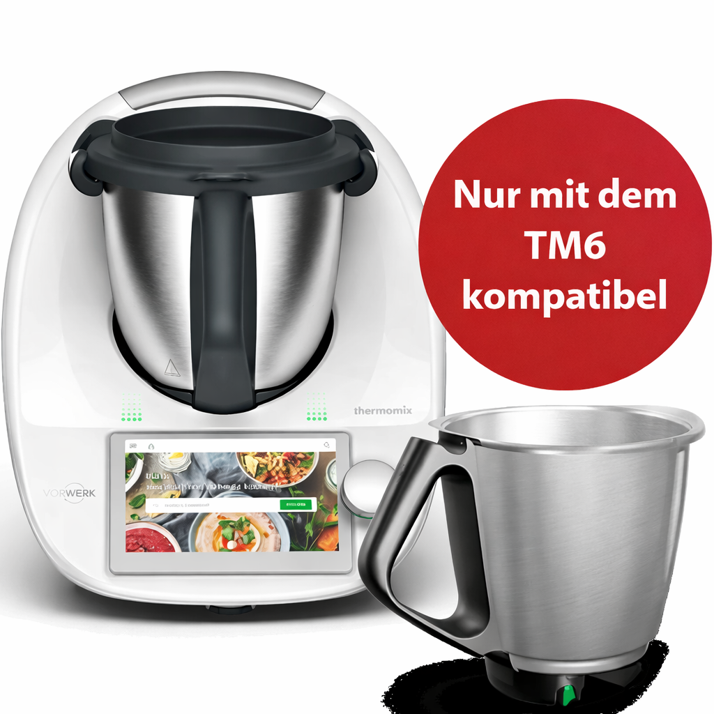 Vorwerk Thermomix TM6 Mixtopf Edelstahl 2